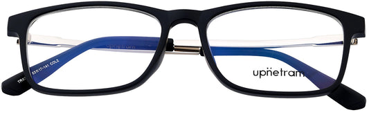 UP83100-C2-Handmade Mix Material-Midnight Black - glassesbyahana.com