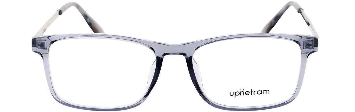 UP83100-C8-Handmade Mix Material-Smokey Grey - glassesbyahana.com