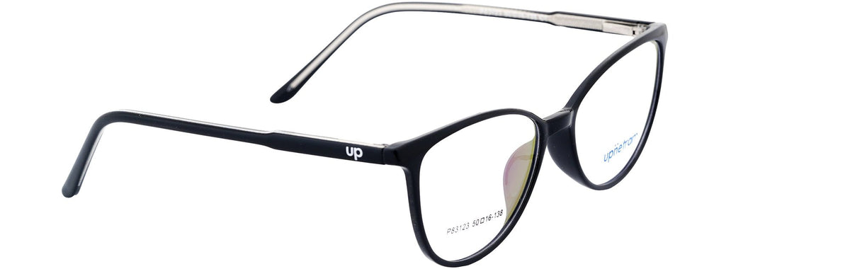 UP83123-C1-Handmade Mix Material-Midnight Black - glassesbyahana.com