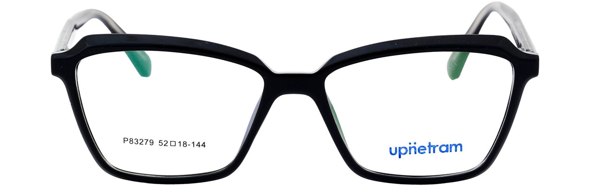 UP83279-C1-Handmade Mix Material-Midnight Black - glassesbyahana.com