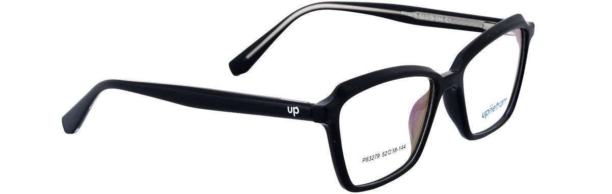 UP83279-C1-Handmade Mix Material-Midnight Black - glassesbyahana.com