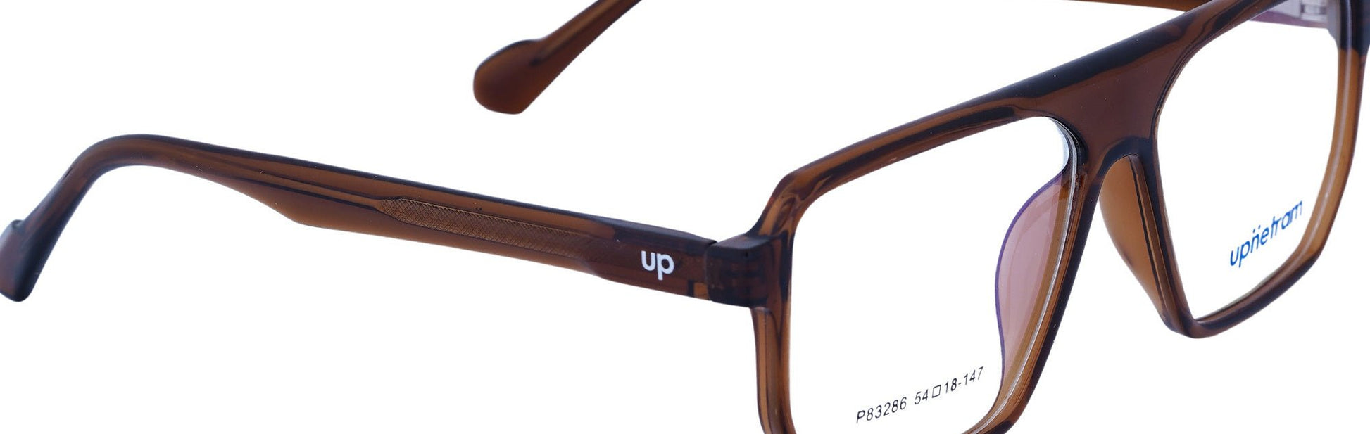 UP83286-C2-Handmade Bio Acetate-Cocoa Amber - glassesbyahana.com