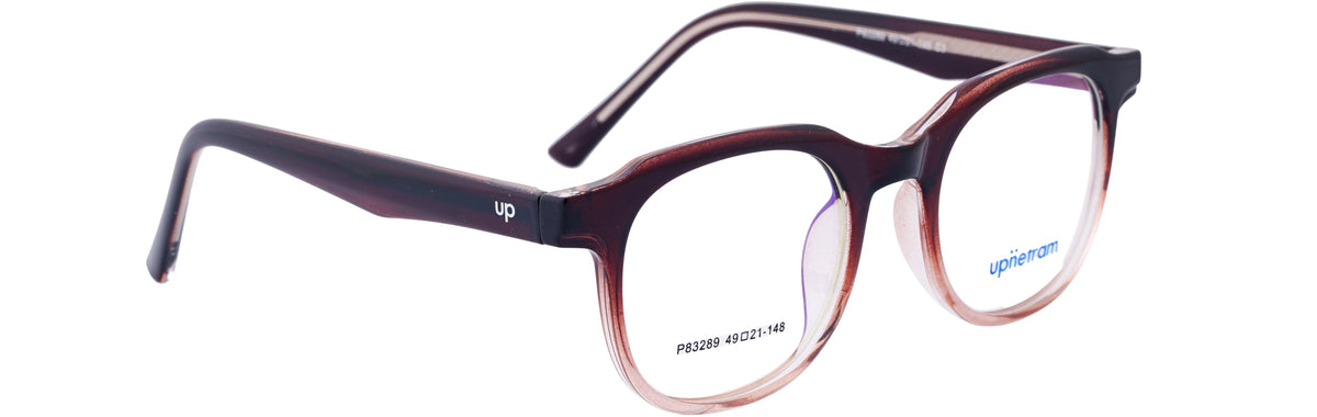 UP83289-C3-Handmade Mix Material-Havana Brown - glassesbyahana.com