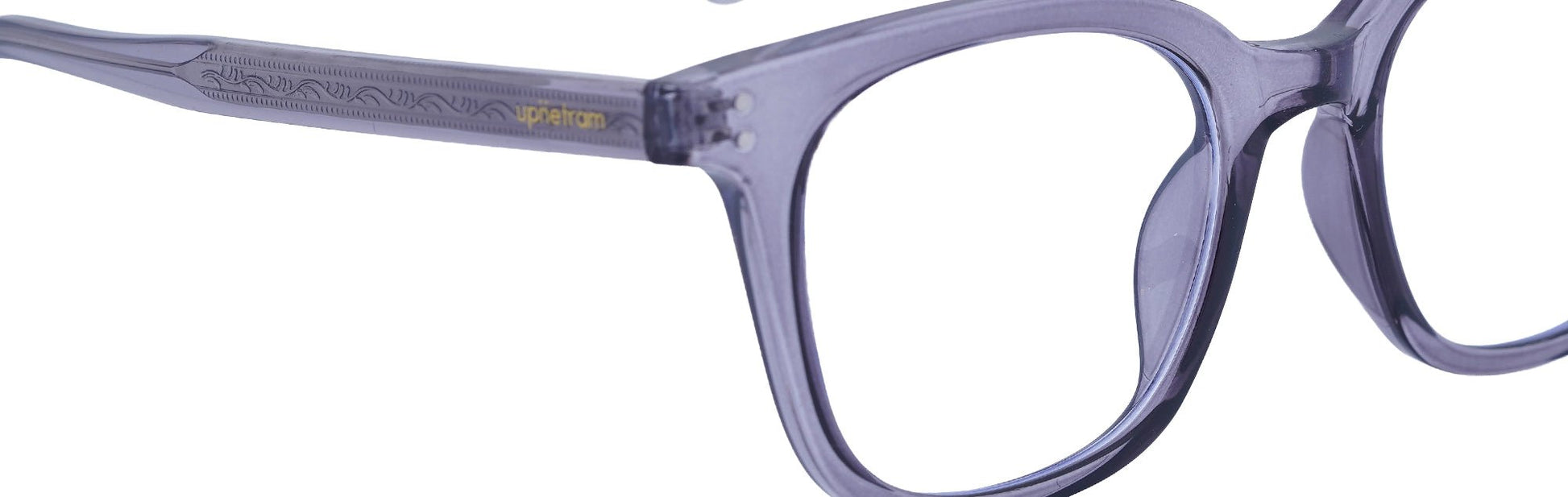 UP8452-C3-Handmade Mix Material-Royal Purple - glassesbyahana.com