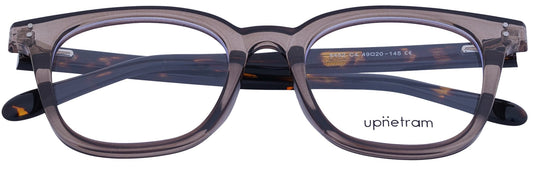 UP8452-C4-Handmade Mix Material-Havana Brown - glassesbyahana.com