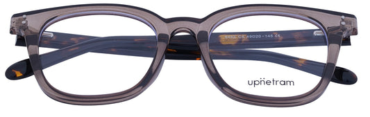 UP8452-C4-Handmade Mix Material-Havana Brown - glassesbyahana.com