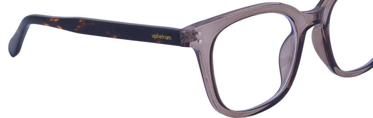 UP8452-C4-Handmade Mix Material-Havana Brown - glassesbyahana.com