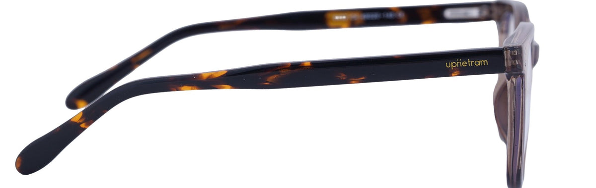 UP8452-C4-Handmade Mix Material-Havana Brown - glassesbyahana.com