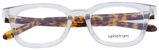 UP8452-C6-Handmade Mix Material-Crystal Clear - glassesbyahana.com