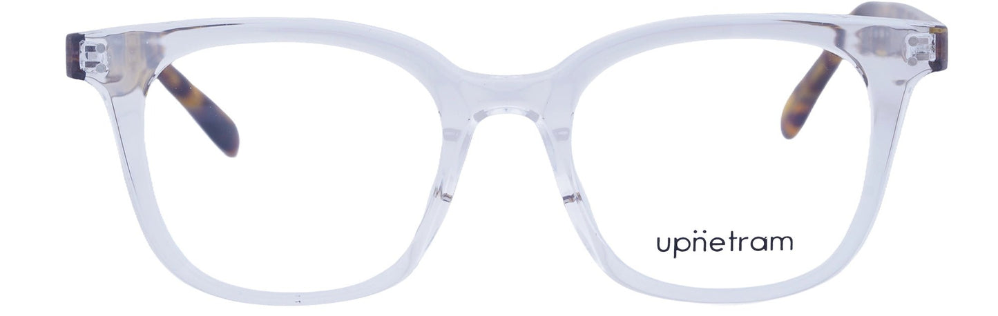 UP8452-C6-Handmade Mix Material-Crystal Clear - glassesbyahana.com