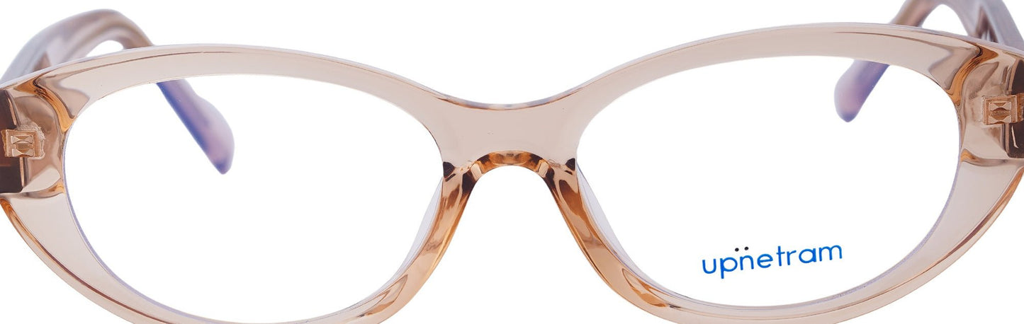 UP85002-C4-Handmade Bio Acetate-Rose Quartz Veil - glassesbyahana.com