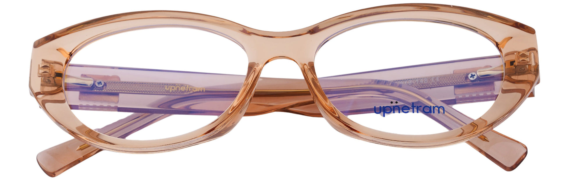UP85002-C4-Handmade Bio Acetate-Rose Quartz Veil - glassesbyahana.com