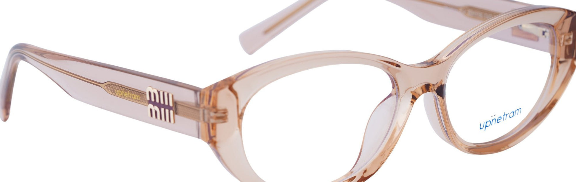 UP85002-C4-Handmade Bio Acetate-Rose Quartz Veil - glassesbyahana.com