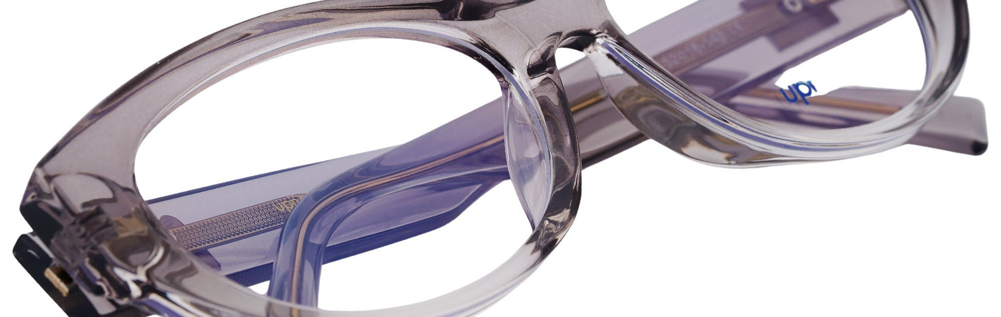UP85002-C5-Handmade Bio Acetate-Crystal Ash - glassesbyahana.com