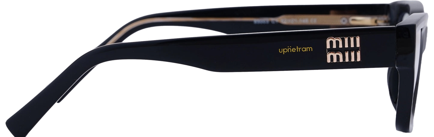 UP85003-C1-Handmade Mix Material-Midnight Black
