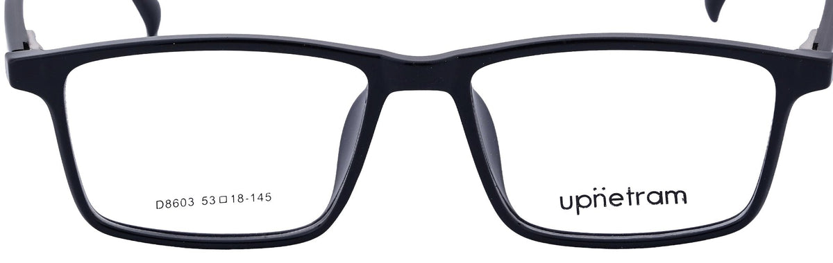 UP8603-C1-Handmade Mix Material-Midnight Black - glassesbyahana.com