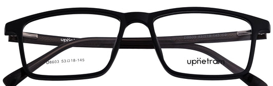 UP8603-C2-Handmade Mix Material-Matte Black - glassesbyahana.com
