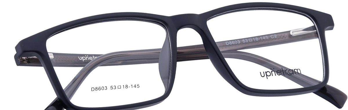 UP8603-C2-Handmade Mix Material-Matte Black - glassesbyahana.com