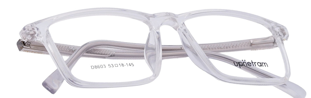 UP8603-C7-Handmade Mix Material-Crystal Clear - glassesbyahana.com