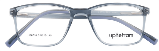 UP8710-C7-Handmade Mix Material-Glacier Blue - glassesbyahana.com