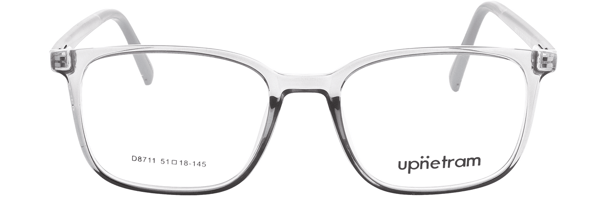 UP8711-C3-Handmade Mix Material-Translucent Grey - glassesbyahana.com