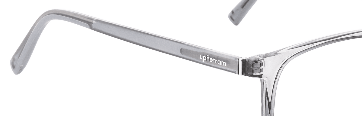 UP8711-C3-Handmade Mix Material-Translucent Grey - glassesbyahana.com