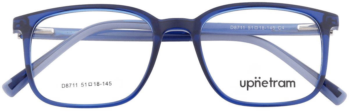 UP8711-C4-Handmade Mix Material-Artic Blue - glassesbyahana.com