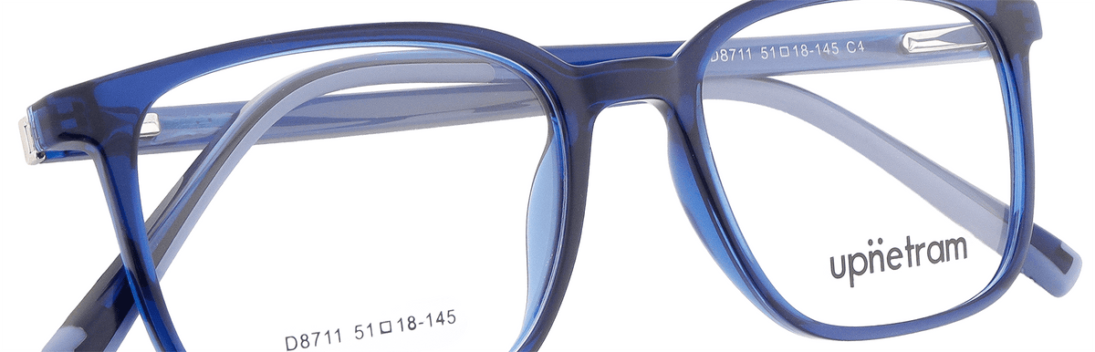 UP8711-C4-Handmade Mix Material-Artic Blue - glassesbyahana.com