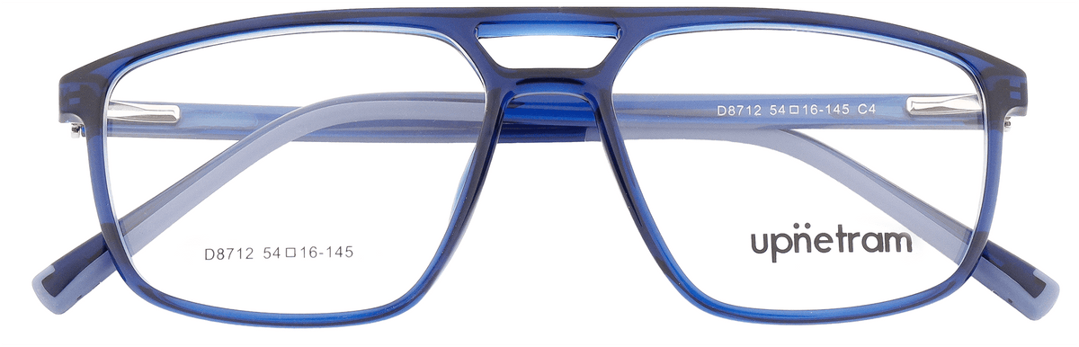 UP8712-C4-Handmade Mix Material-Artic Blue - glassesbyahana.com