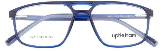 UP8712-C4-Handmade Mix Material-Artic Blue - glassesbyahana.com