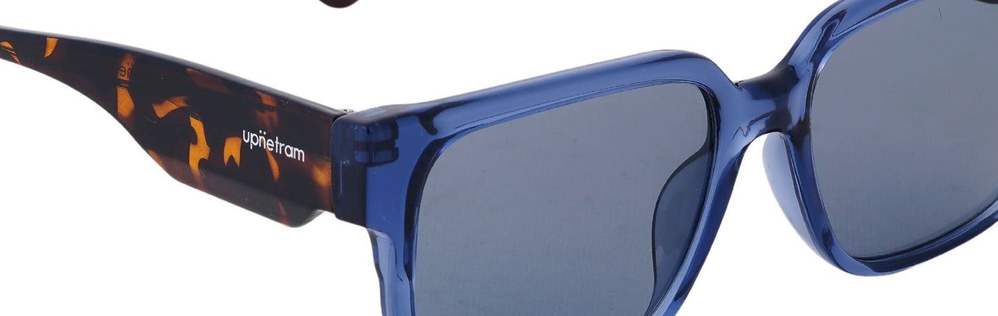 UP8845-C5-Handmade Bio Acetate-Sapphire Crystal - glassesbyahana.com