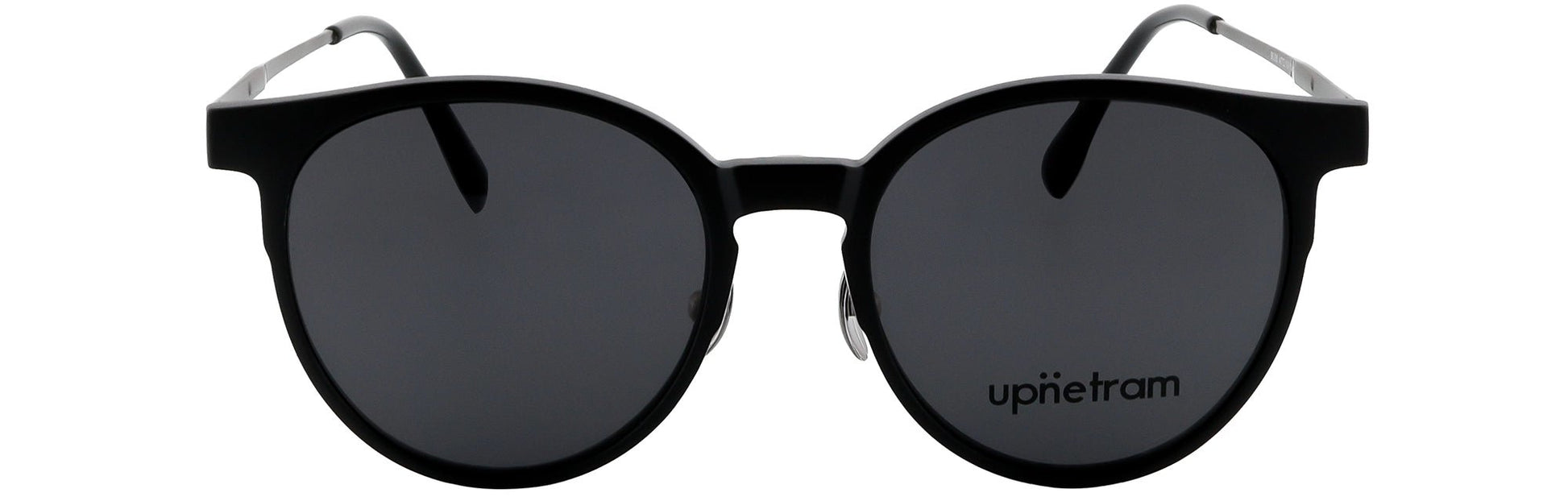 UP9026-C3-Handmade Mix Material-Midnight Gunmetal - glassesbyahana.com