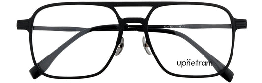 UP9028-C1-Handmade Mix Material-Midnight Black - glassesbyahana.com