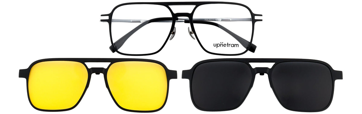 UP9028-C2-Metal Alloy-Midnight Silver - glassesbyahana.com
