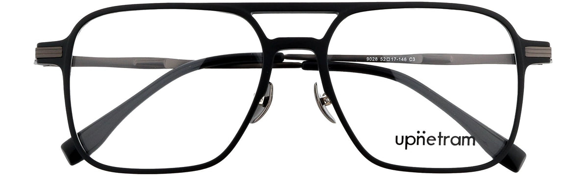 UP9028-C3-Metal Alloy-Gunmetal - glassesbyahana.com