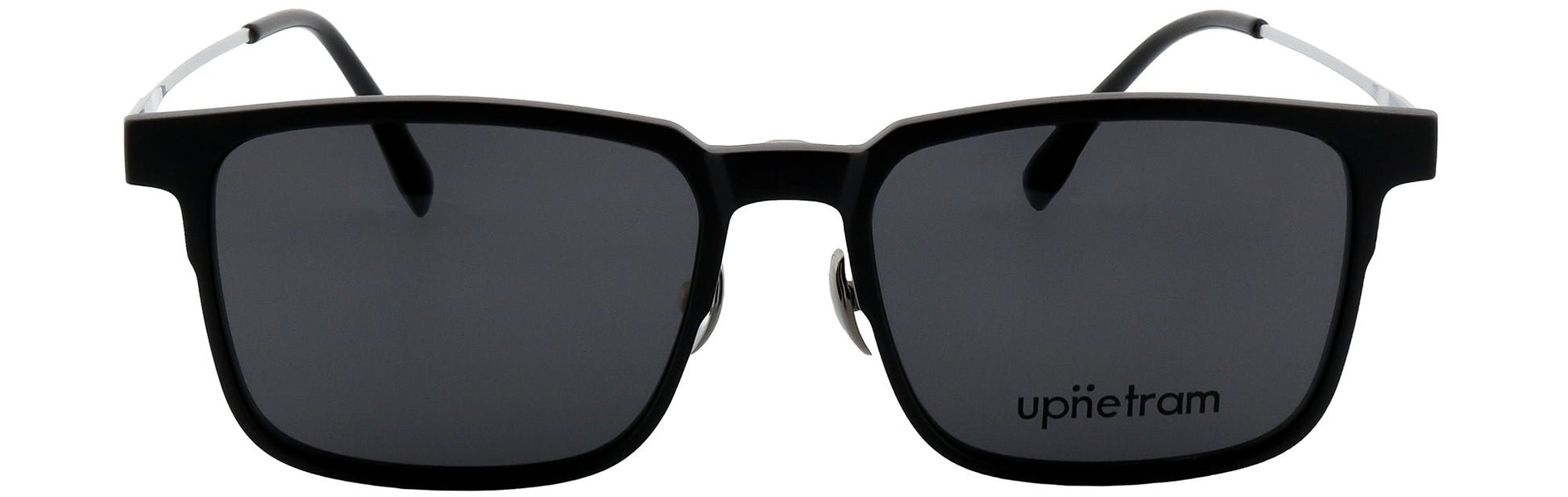 UP9029-C2-Handmade Mix Material-Midnight Silver - glassesbyahana.com