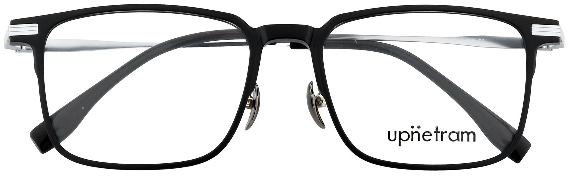 UP9029-C2-Handmade Mix Material-Midnight Silver - glassesbyahana.com