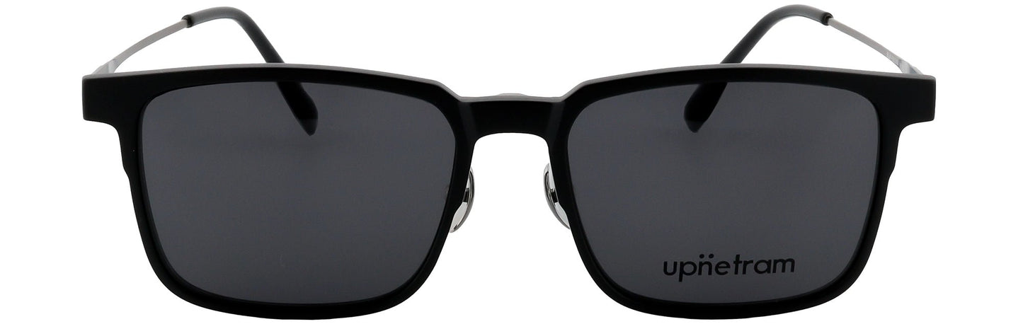 UP9029-C3-Handmade Mix Material-Gunmetal - glassesbyahana.com