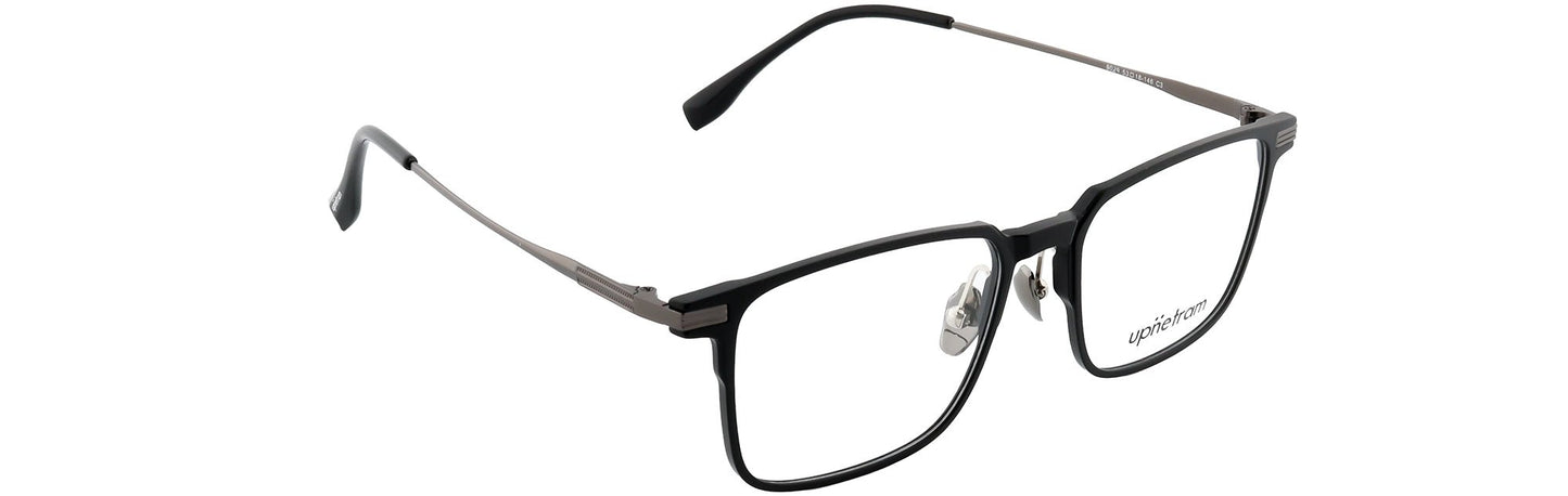 UP9029-C3-Handmade Mix Material-Gunmetal - glassesbyahana.com