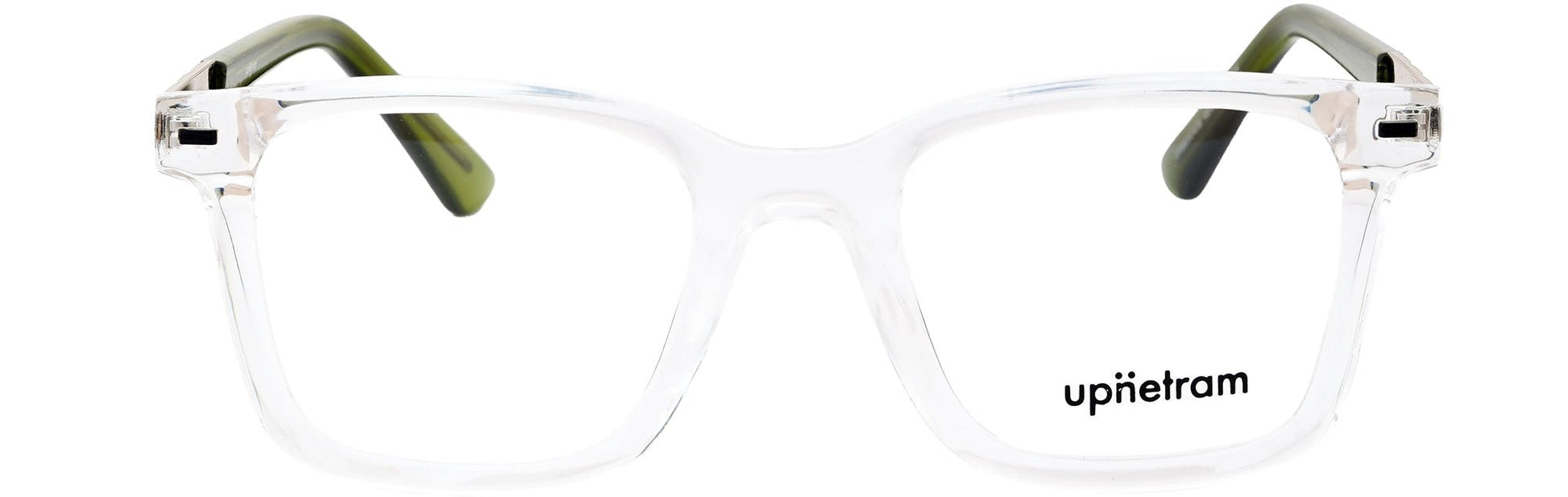 UP9650409-C4-Handmade Mix Material-Crystal Olive - glassesbyahana.com