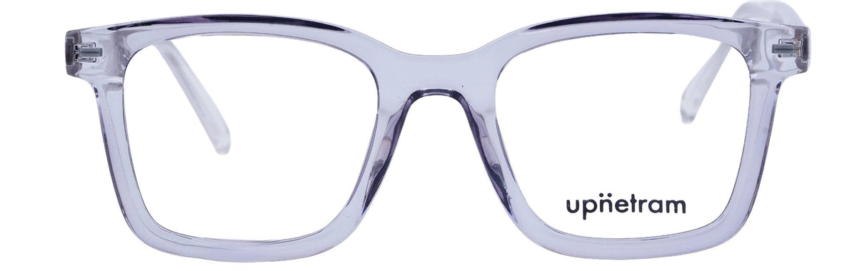 UP9650509-C2-Handmade Mix Material-Crystal Clear - glassesbyahana.com