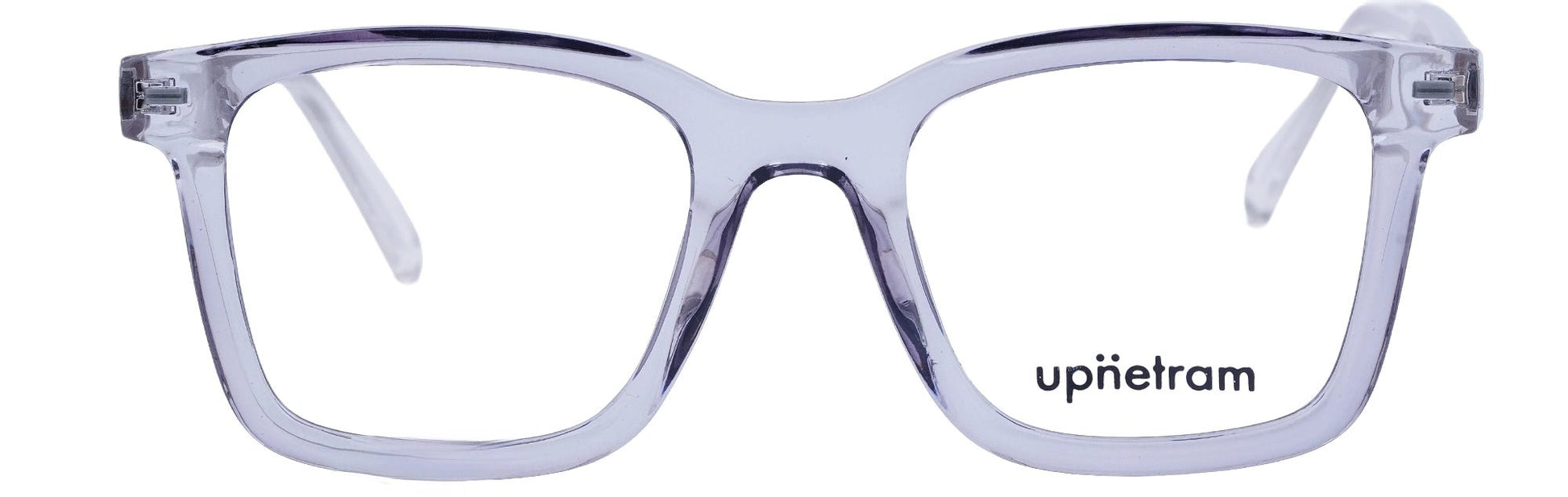 UP9650509-C2-Handmade Mix Material-Crystal Clear - glassesbyahana.com