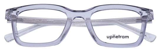 UP9650509-C2-Handmade Mix Material-Crystal Clear - glassesbyahana.com