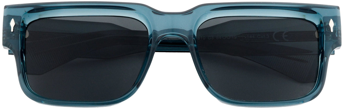 UP9810-C3-Handmade Mix Material-Crystal Teal - glassesbyahana.com