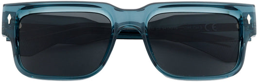 UP9810-C3-Handmade Mix Material-Crystal Teal - glassesbyahana.com