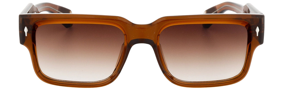 UP9810-C8-Handmade Mix Material-Havana Brown - glassesbyahana.com