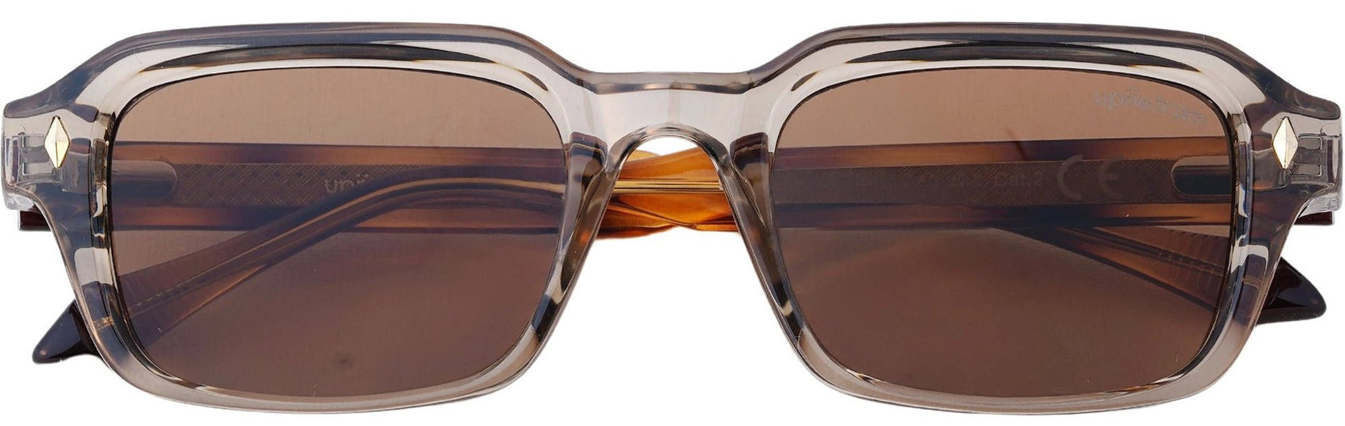 UP98113-C4-Handmade Bio Acetate-Crystal Taupe Smoke - glassesbyahana.com