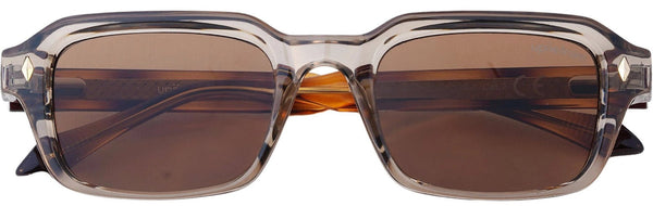 UP98113-C4-Handmade Bio Acetate-Crystal Taupe Smoke - glassesbyahana.com