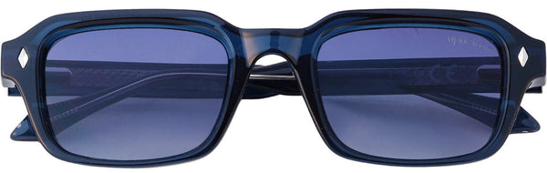 UP98113-C5-Handmade Bio Acetate-Ink Blue Crystal - glassesbyahana.com