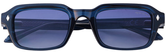UP98113-C5-Handmade Bio Acetate-Ink Blue Crystal - glassesbyahana.com